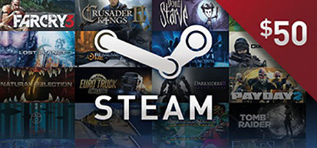Steam 50 USD Top UP