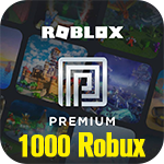 Roblox Premium 1Month + 1000 Robux