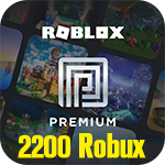 INSTANT] Premium+2200Robux Topup 100% Legit, Roblox