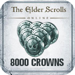 The Elder Scrolls Online 8000 Crown Pack