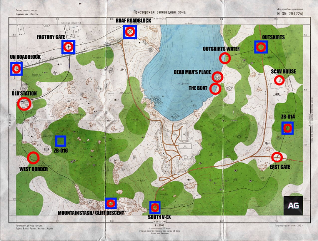 Eft Extraction Points Map Where Are The Extraction Points In Escape From Tarkov