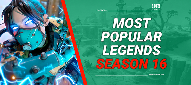 Apex Legends Guide: Most Popular and Picked Legends in Season 16