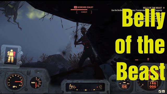 How To Complete The Belly Of Beast Quest In Fallout 76 - fallout 76 alpha roblox