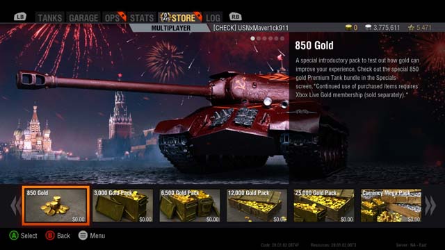World Of Tanks Guide How To Earn And Spend Gold