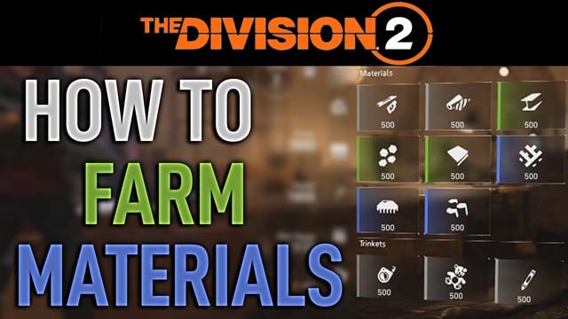 Division 2 Material Guide: Where Find Printer Filament, And Other Materials