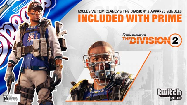 The Division 2 Is Now Offering Exclusive Loot For Twitch - 