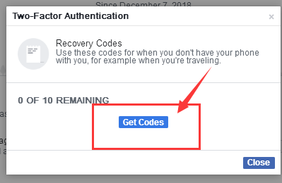 How to Get Facebook Recovery Codes - 